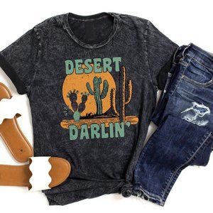 Desert Darlin Mineral Wash Graphic Tee